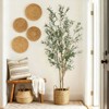 Artificial Olive Tree -Perfect Fake Plant for Yard, Patio, Home, Office (Indoor & Outdoor Arrangement Decor) - 2 of 4