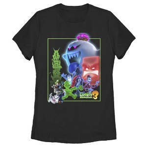 Women's Nintendo Luigi's Mansion Mash-up T-Shirt - 1 of 3