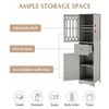 LOVMOR Freestanding Storage Cabinet with Drawer and Doors - 4 of 4