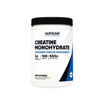 Nutricost Creatine Monohydrate Powder (500 Grams) : Target