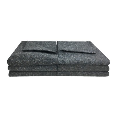 UBMOVE Pack of 6 Textile Moving Blankets 54" x 72" Excellent Professional Quality Pads