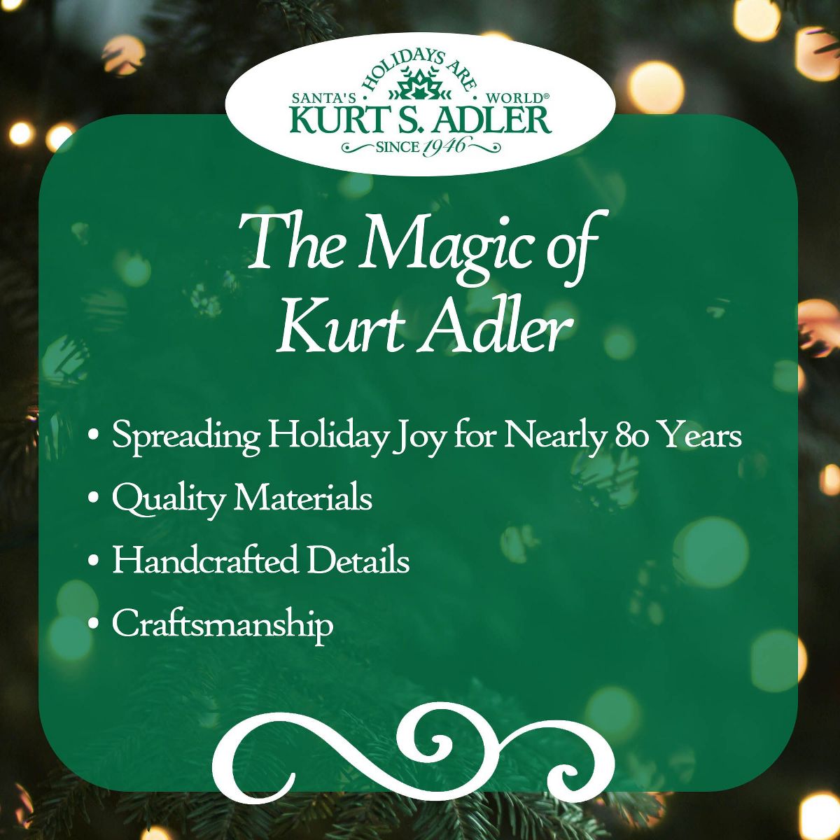 Kurt Adler Noble Gems Glass Ornament, Dreidel - thumbnail 2