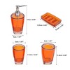 Unique Bargains Reusable Bathroom Accessories Set 1 Set - 2 of 4