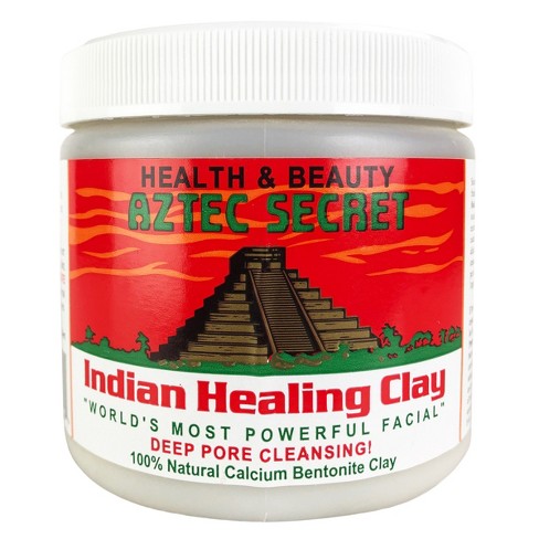 Boghandel Foto ærme Aztec Secret Indian Healing Clay Deep Pore Cleansing Face & Body Mask,  Natural Calcium Bentonite Clay - 15.5oz : Target