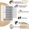 ZHUTA Shoe Cabinet with Doors, 6-Tier Shoe Storage Cabinet with Adjustable Shelves, Wooden Shoes Rack Shoe Storage Organizer - 2 of 4