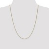 Black Bow Jewelry 1mm 10k Yellow Gold Classic Box Chain Necklace - 2 of 4