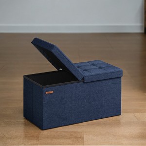30" Storage Ottoman Bench, Ottoman with Storage, Ottoman Bench, Hold up to 660lb for Living Room - 1 of 4