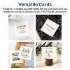 Avery Printable Square Business Cards with Sure Feed Technology, 2.5" x 2.5", Ivory Cardstock, Print-to-the-Edge, Laser/Inkjet Cards, 225 Total - 3 of 4