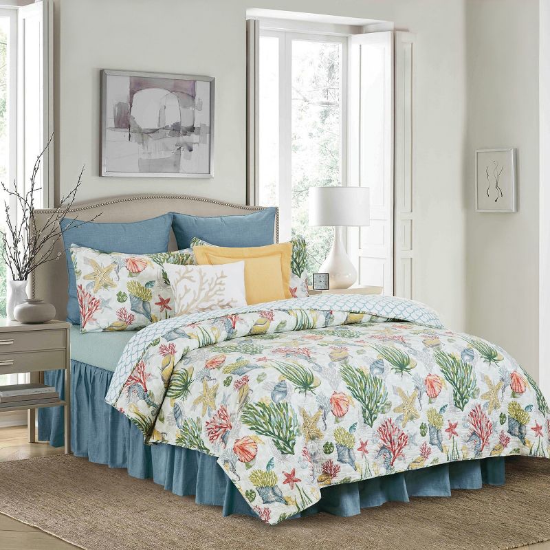 C&F Home Shellwood Sound Cotton Quilt Set  - Reversible and Machine Washable, 2 of 9