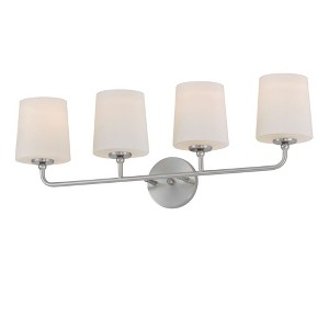 Maxim Lighting Bristol 4 - Light Vanity in  Satin Nickel - 1 of 4