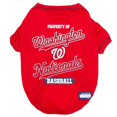 Mlb Washington Nationals Pets First Pet Baseball T-shirt - M : Target
