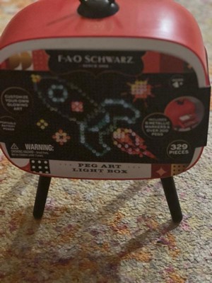 Fao Schwarz Peg Art Light Box