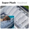 Galvanox Inflatable Pool Lounging Bed With Headrest Great For Tanning, Resting or Just Haning Out - 2 of 4