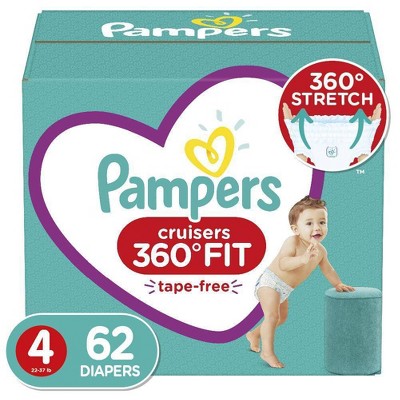 target pampers cruisers size 4