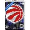 Trends International NBA Toronto Raptors - Maximalist Logo 23 Unframed Wall Poster Prints - 3 of 4