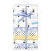 Little Treasure Hudson Baby Girls Cotton Poly Flannel Receiving Blankets 7Pk Multipack - 2 of 2