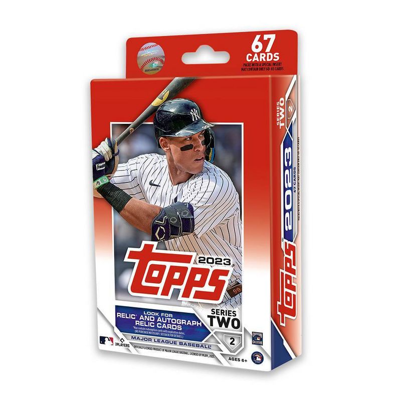 2023 Topps MLB Series 2 Baseball Trading Card Game Hanger Box, 1 of 4