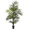 Nearly Natural 7-ft Kentia Palm Silk Tree - 2 of 3
