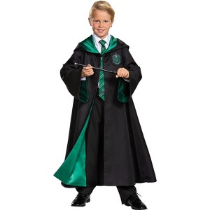 Disguise Kids' Prestige Harry Potter Slytherin Robe Costume - 1 of 4