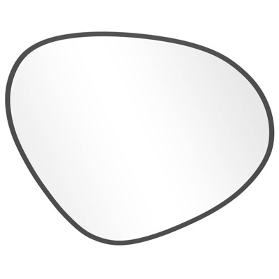 WallBeyond Wooden Irregular Wall Mirror