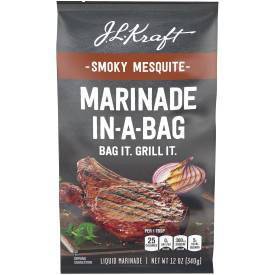 JL Kraft Marinade In-A-Bag - Smokey Mesquite - 12oz