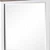 Royal Hampton Dresser Mirror, White Pinewood Frame, Dark Brown Top, 36 Inch - 4 of 4