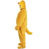 HalloweenCostumes.com Plus Size Dug Costume | Adult Disney and Pixar UP Dug the Dog Yellow Jumpsuit with Hood, Paws, and Tail - 4 of 4