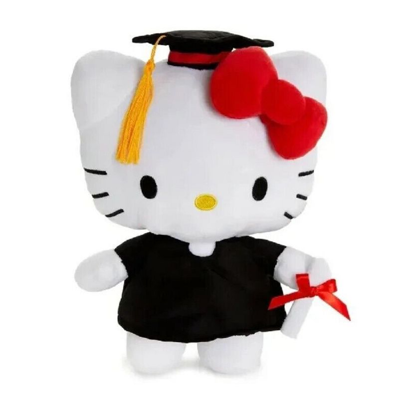 Fiesta Sanrio Hello Kitty Cap and Gown 10.5 Inch Plush, 1 of 5