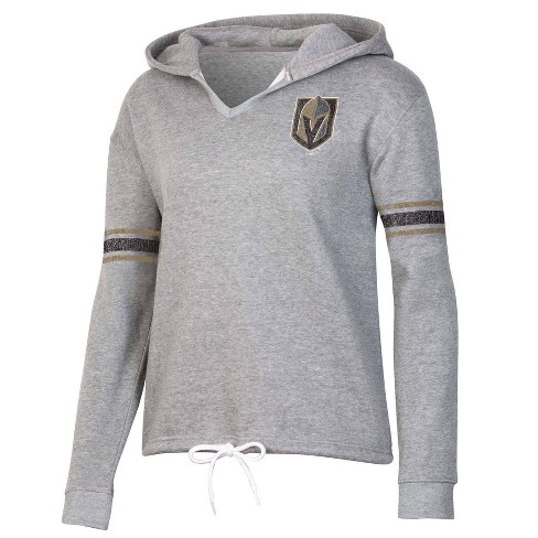 Nhl Vegas Golden Knights Girls' Long Sleeve Poly Fleece Hooded Sweatshirt :  Target