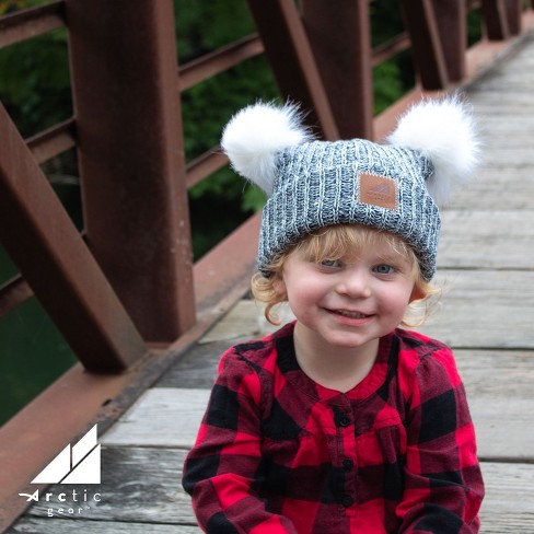 Toddler pom cheap pom hat