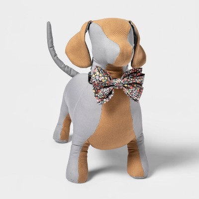 Bowtie Floral Dog and Cat Collar Slide - Boots & Barkley™