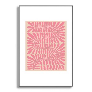 Alisa Galitsyna One HundredLeaved Plant Metal Framed Art Print - Deny Designs - 1 of 4