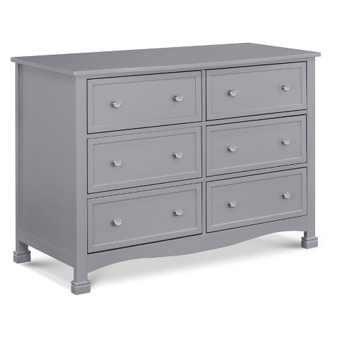 Kalani 6 Drawer Double Wide Dresser, Nestled