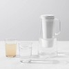 LifeStraw Home 7-Cup Water Filter Pitcher - White: Highest Rated, BPA-Free, Filters Lead & Microplastics, Easy-Fill Lid - image 2 of 4