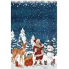 Coolmee Machine Washable Area Rugs Christmas Soft Deer Christmas Tree Snowman Non Slip Carpet for Living Room Bedroom Dining Room - 2 of 3