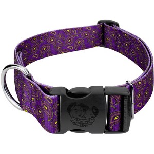 Country Brook Petz HossFit Jr Wide Deluxe Dog Collar - Paisley Collection - 1 of 4