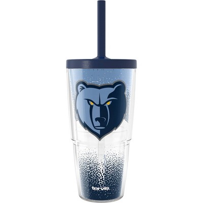 NBA Memphis Grizzlies All Over Classic Tumbler with Straw Lid - 24oz