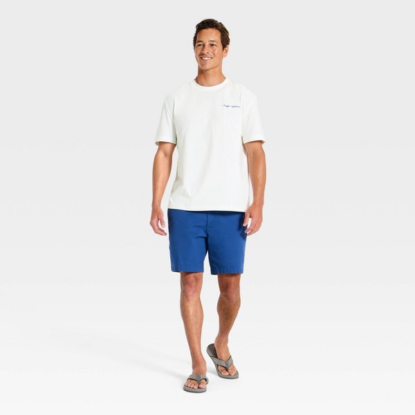 Playera gráfica de manga corta con paisaje para hombre - Goodfellow & Co™ x Reyn Spooner Blanco 3
