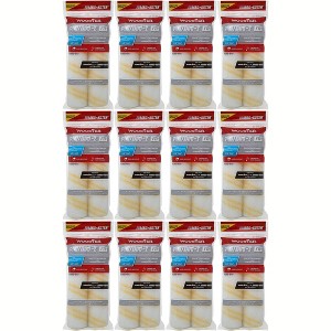 Wooster 6.5" Jumbo-Koter Pro/Doo-Z FTP 3/8" Nap Closed-End 12 Sets Of 2-Pack Roller Cover # RR381-6.5-12PK - 1 of 3