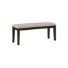 TiramisuBest 39" Velvet Upholstered Bed & Entryway Bench - Steel Legs for Multi-Room Use, Gray - 2 of 4