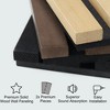 0.83 in. x 7.87 ft. x 1 ft. Slat Wood Sound Absorbing Decorative Wall Paneling 2-Pack - 3 of 4