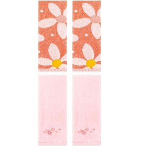 REGALWOVEN 4 Pcs Bathroom Pure Cotton Soft Absorbent Hand Towels 13 x 29 Inch - 1 of 4