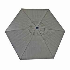 Living Accents Woodridge 9 ft. Tiltable Brown Patio Umbrella - 1 of 1