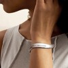 Ross-Simons Sterling Silver Sculptural Bangle Bracelet - 2 of 3