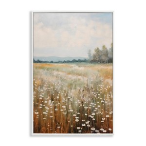 Stupell Industries A Field Of Wildflowers Framed Giclee Art - 1 of 4