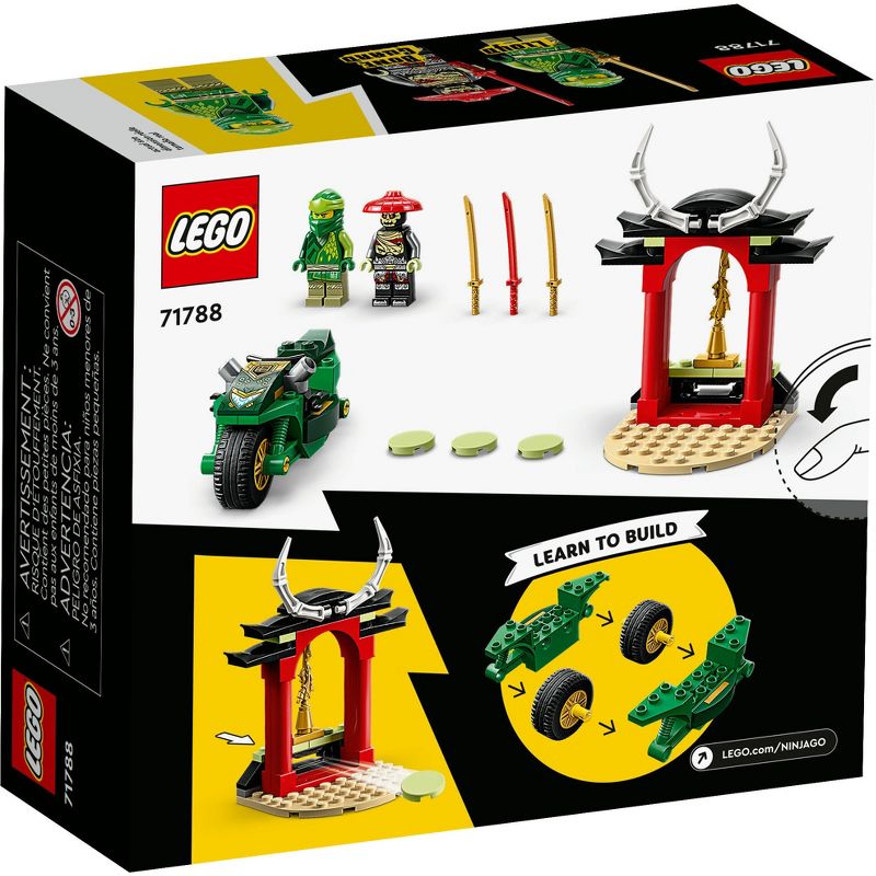 LEGO NINJAGO Lloyd Ninja Street Bike Toy for Kids 4+ 71788, 5 of 8