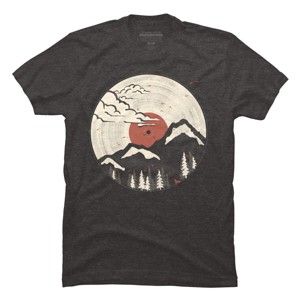 Men's Design By Humans MTN LP... By NDTank T-Shirt - 1 of 4