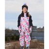 Deux par Deux Girl Printed Mid-Season One-Piece Outerwear Butterflies on Multicolored and Black Background - 4 of 4