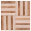 vidaXL Coffee Table Light Wood and Black - 3 of 4