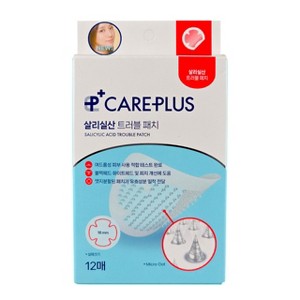 Careplus Salicylic Acid Pimple Patch (12 Patches) - Micro-Dot Power for Overnight Blemish Control - 1 of 4